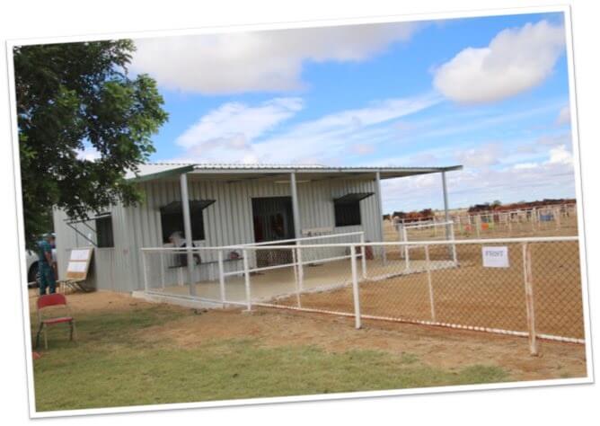 Jockey Club Shed